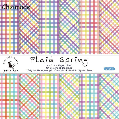 Chzimade Vintage Flower Scrapbooking Material Paper Pads