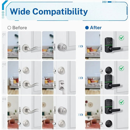 Keypad Smart Door Lock with Handle