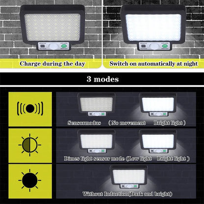 Waterproof Split Outdoor Sensor Wall Lamp