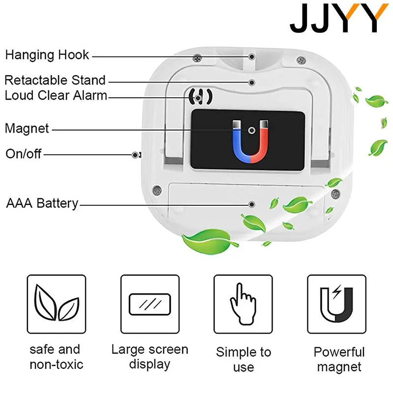 Magnetic Digital Kitchen Timer