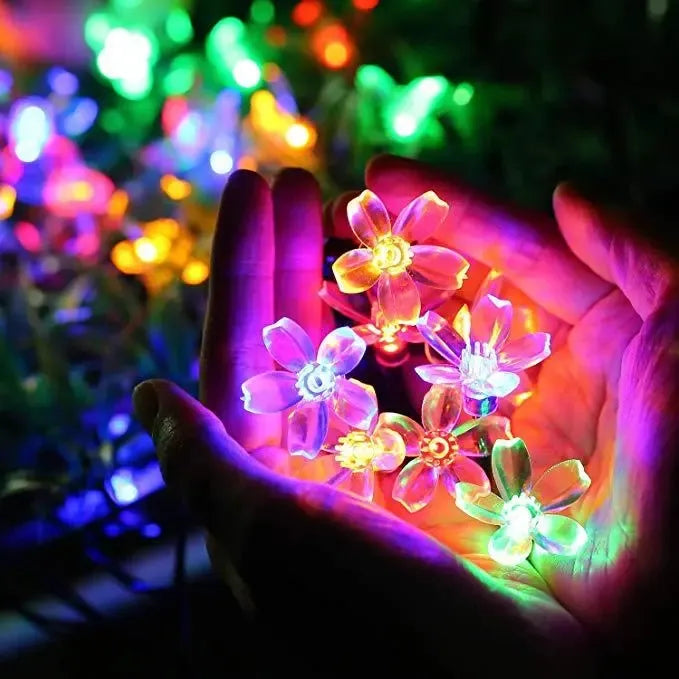 Outdoor Garden Crystal Cherry Lights Decoration