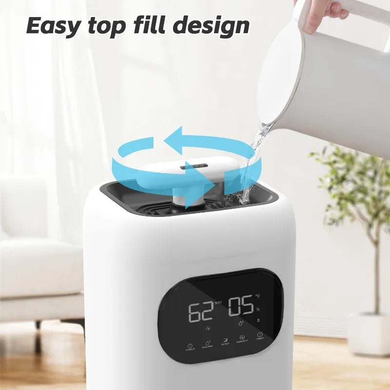 Quiet Humidifiers for Bedroom with Timer