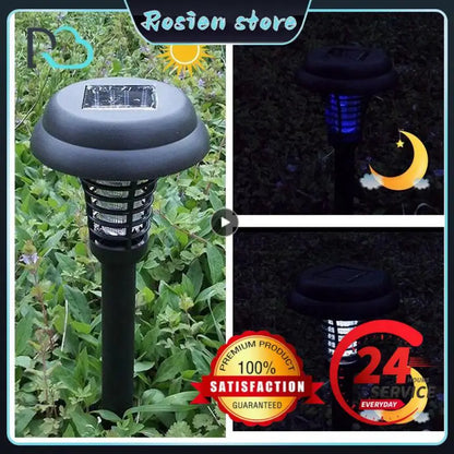 Solar Anti-mosquito Device Garden Lamp Solar Powered LED Lights Garden Mosquito Pest Insect Outdoor Mosquito Killer