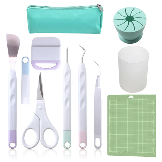 Portable Silhouette Cameo Vinyl Weeding Tools Kit