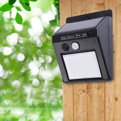 Sensor Solar Garden Beads Wall Lamp