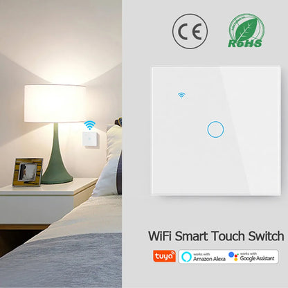 WiFi EU Light Wall Touch Switch