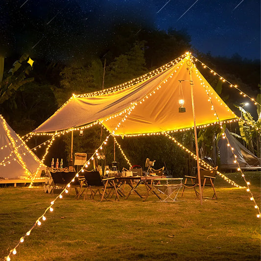 Crystal Globe Lights Tent