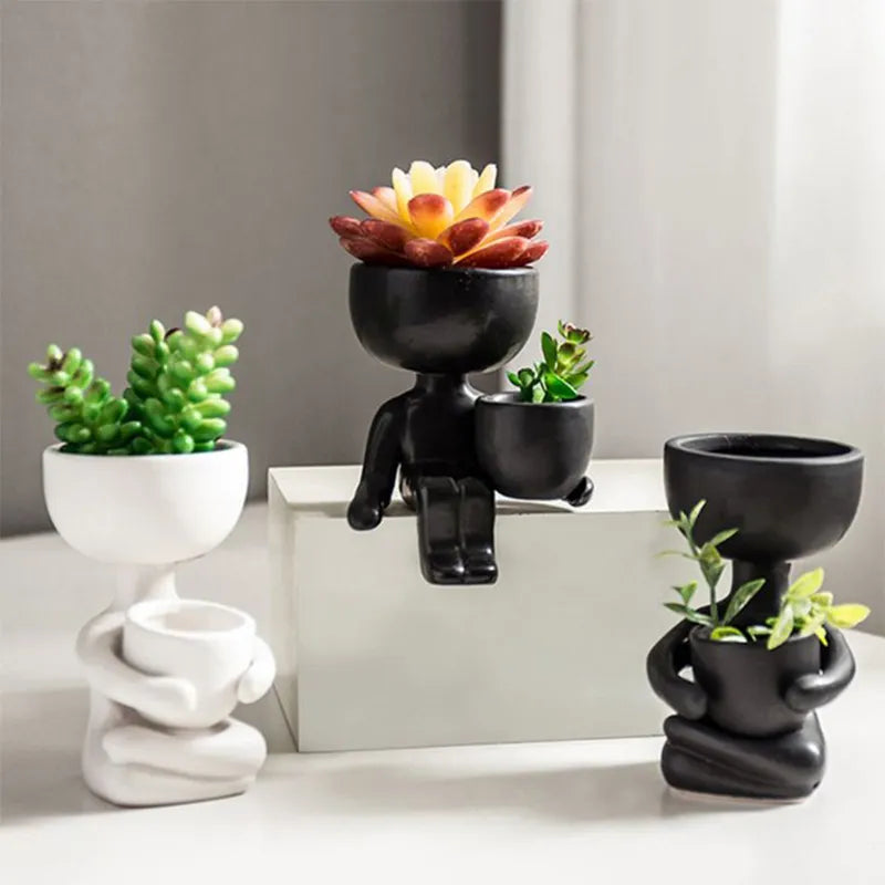 Modern Minimalist Style Beanie Vase Ornaments