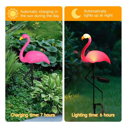 Flamingo Outdoor Courtyard Lamp Light