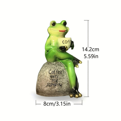 Animal frog statue