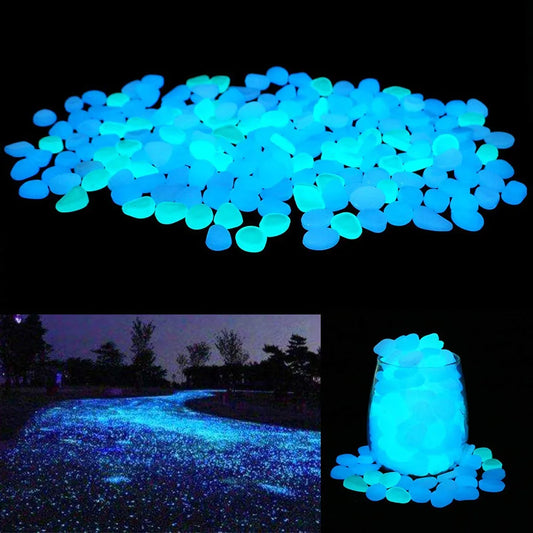 Glow In The Dark Garden Pebbles Stones