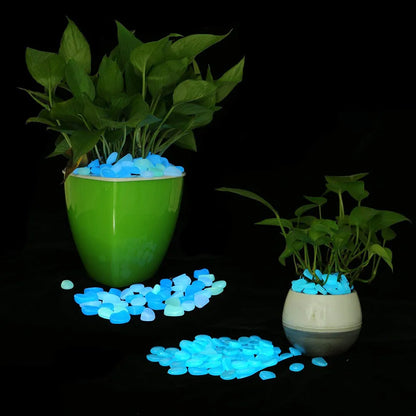 Glow In The Dark Garden Pebbles Stones