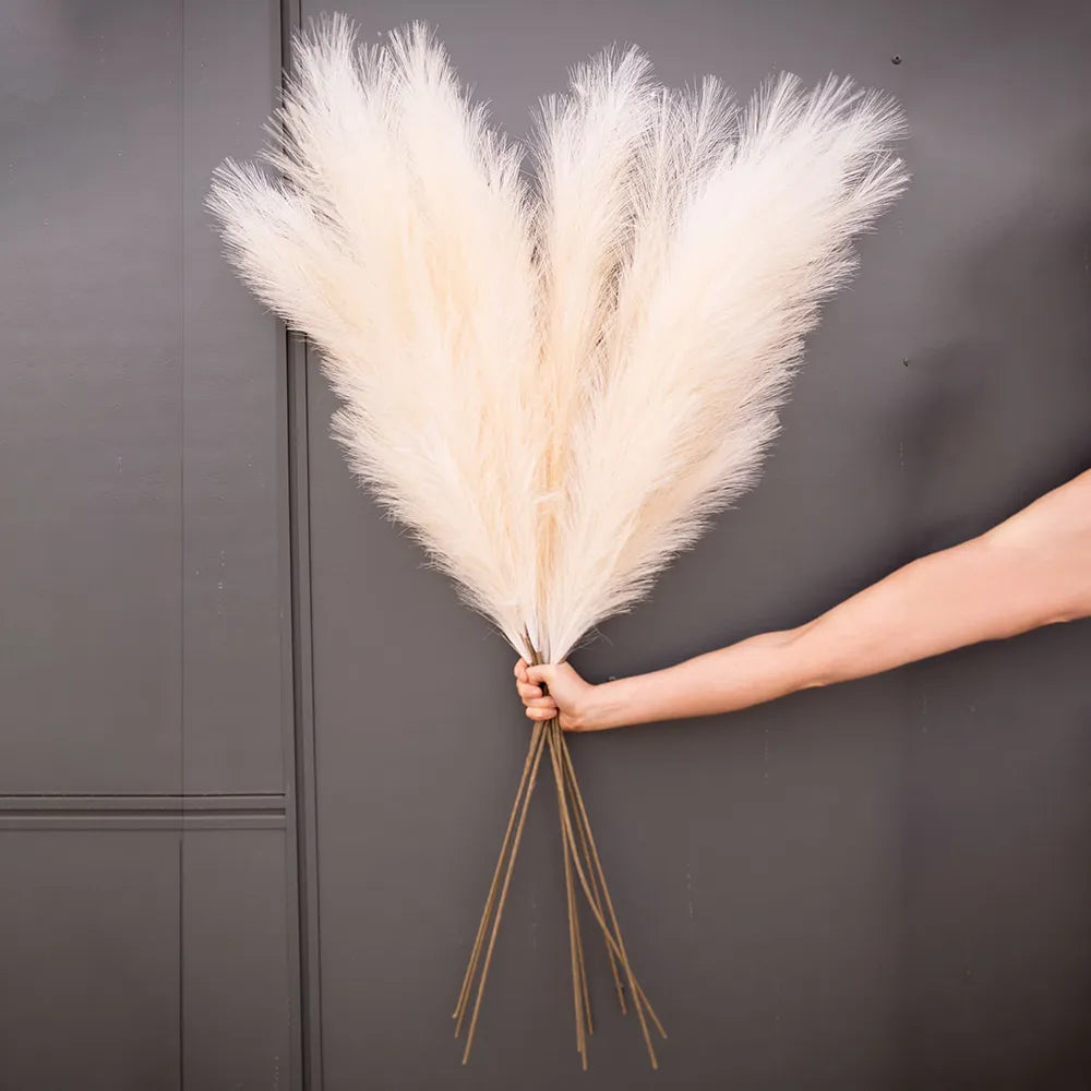 Faux Pampas Grass Home Decor