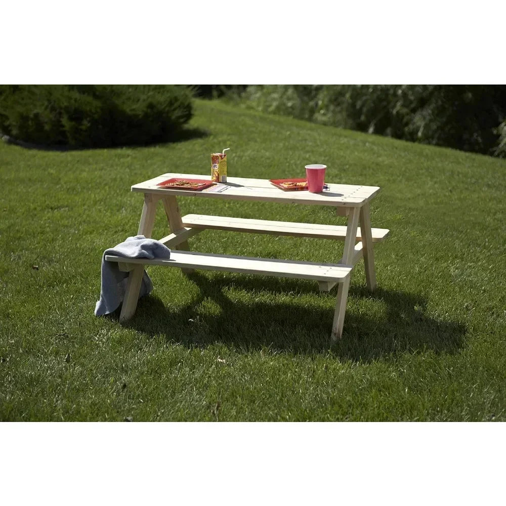 Garden Kids Wooden Picnic Bench