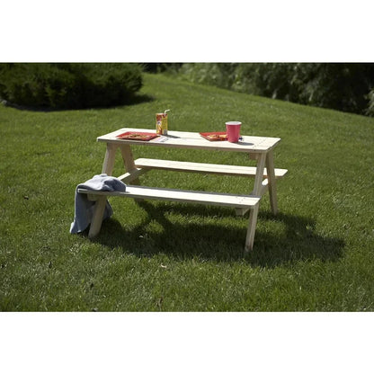 Garden Kids Wooden Picnic Bench